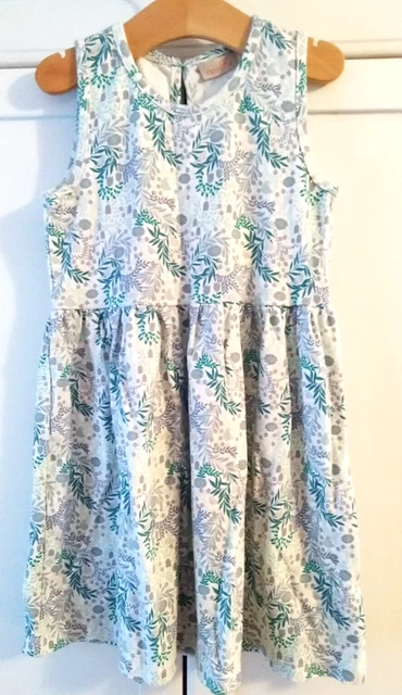 (405) Girls Bundle Aged 7 Years Next Dress And Young Dimension Cardigan Used 2
