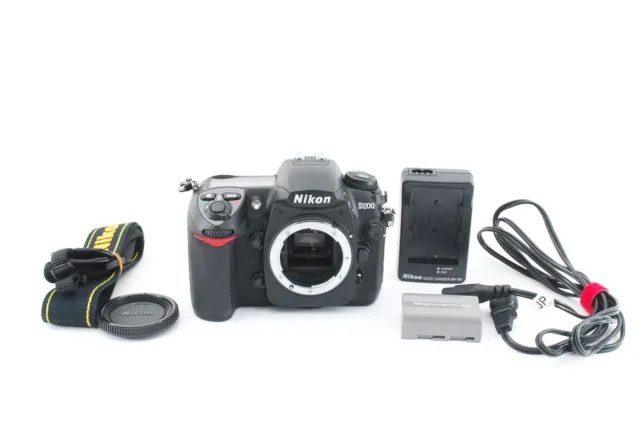 [ Exc +++++ ] Nikon D200  10.2MP Digital SLR Camera Body  from Japan