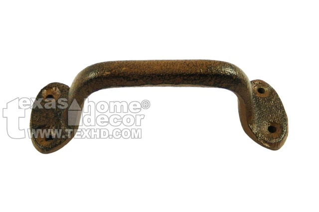 Cast Iron Handle Antique Style Rustic Barn Gate Pull Shed Door Handle G001 3