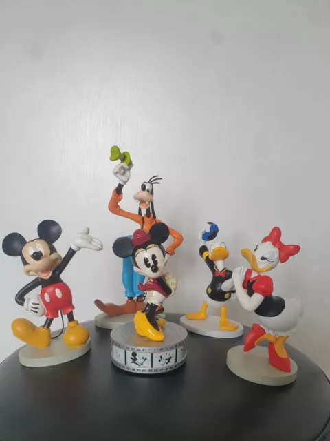 Lot De 4 Figurines Mickey Et Ses Amis