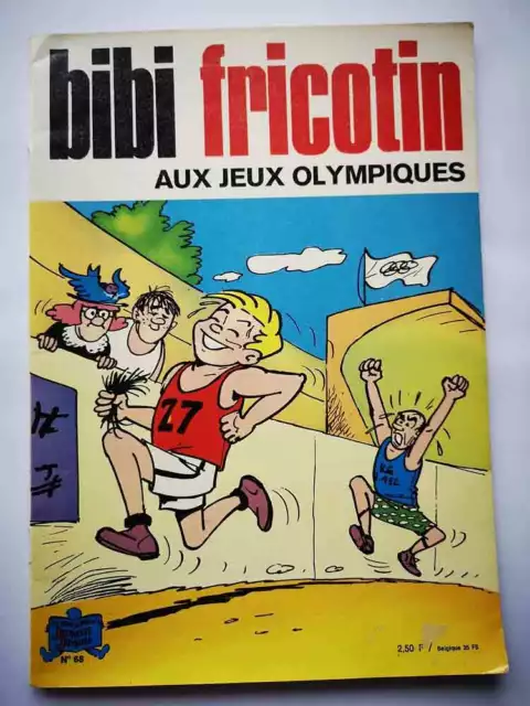 Bibi Fricotin Aux Jeux Olympiques / Jeunesse Joyeuse / Spe 1974