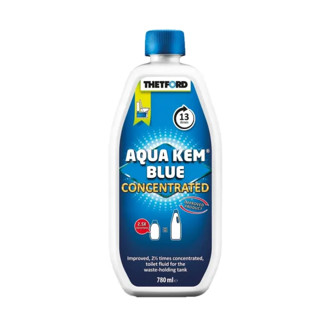 Thetford Aqua Kem Concentrated 780Ml Bottle of Toilet Chemical