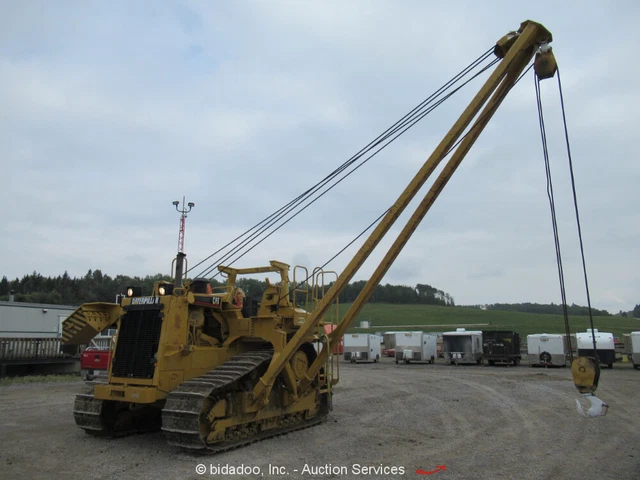 Caterpillar 572R Crawler Dozer Tractor Pipelayer Sideboom 40T CAT Diesel bidadoo