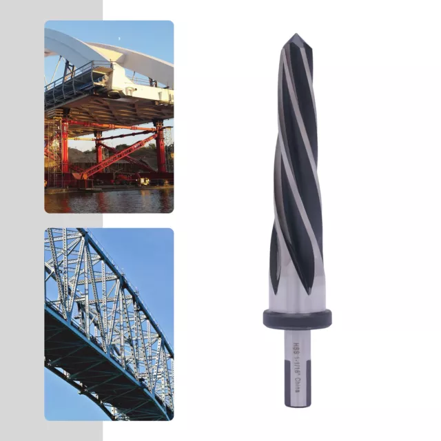 1-1/16" Bridge Reamer 1/2 Inch Shank HSS Chuck Drill Bit fit Metal Construction