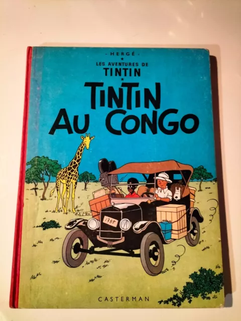 Bd 1960 Tintin Au Congo B29 Herge Casterman (Z219)