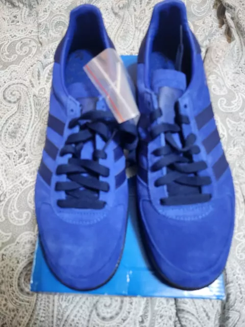 ADIDAS BC TRAINERS cobalt Blue UK Size 9 NEW IN BOX 89.00
