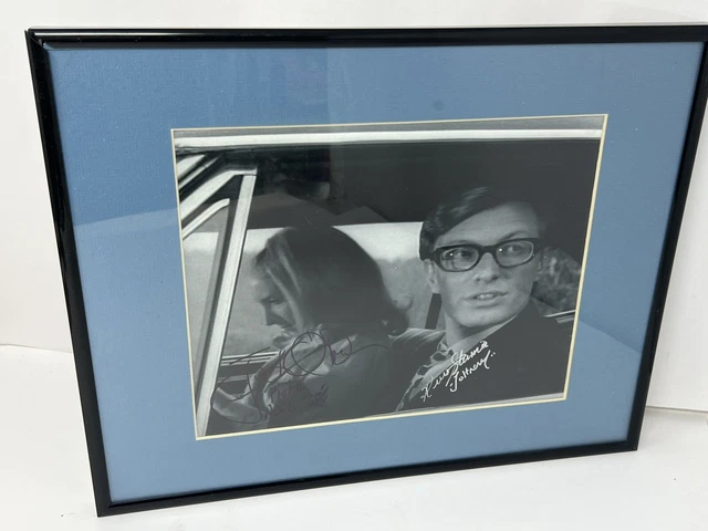 Night of the Living Dead 1968 Repro Photo Autographed 2 Cast Mem. Opening Scene