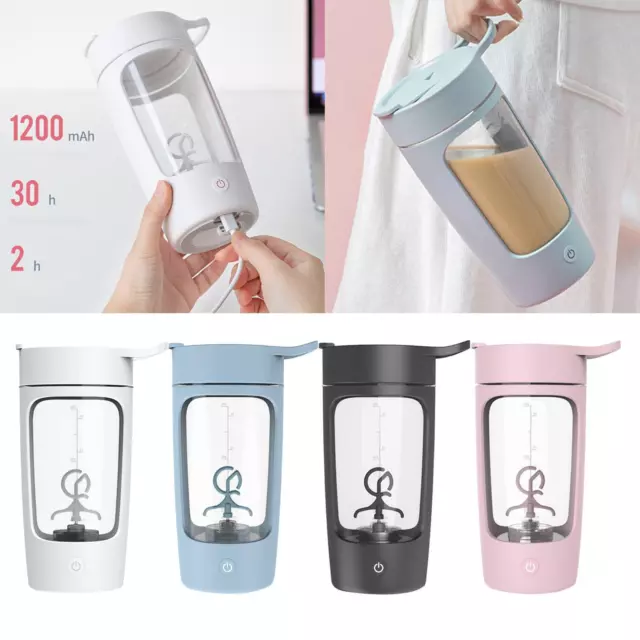 Electric Shaker Bottle Powerful Mixer Cup for Smooth Shakes USB