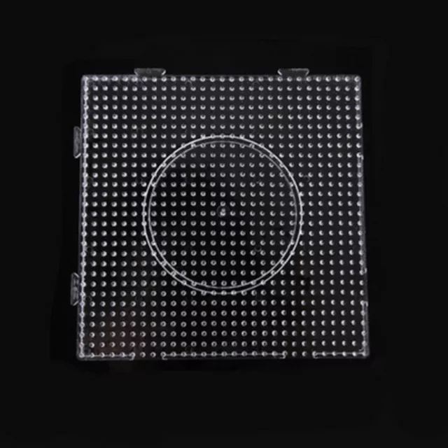 Large Pegboards for Perler Bead Hama Fuse Beads Clear Square Design Board.ZY