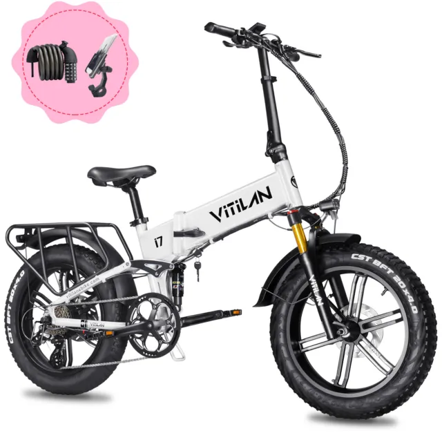 VITILAN I7PRO Vélo électrique pliant 16AH LG Battery Moteur Bafang 750W Ebike