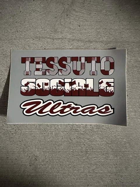ADESIVO ULTRAS STICKERS CURVA SUD Lauro Minghelli Arezzo No Curva Nord