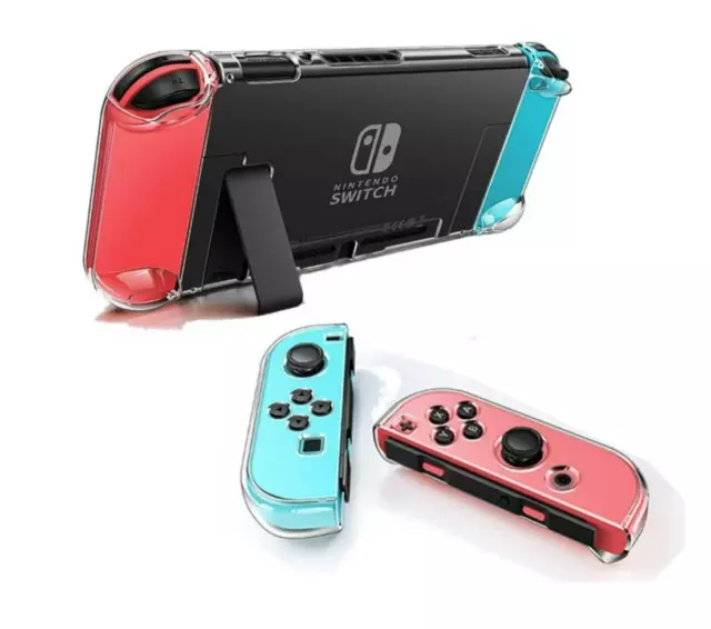 Clear Hard Case Anti-Scratch Shell Cover For Nintendo Switch