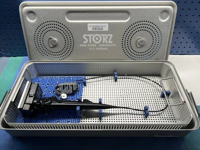 Olympus MAF Type GM Mobile scope Airway Intubation Endoscope W/Karl Storz tray