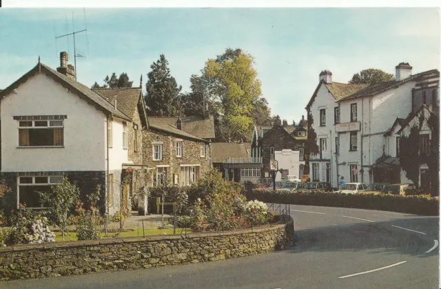 Cumbria Postcard - The English Lakes, The Village Centre, Grasmere    N303