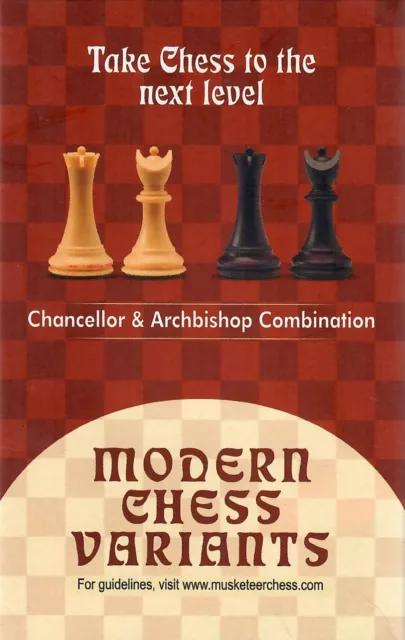 Musketeer Chess Variant Kit -  (Dragon) & Spider - Black