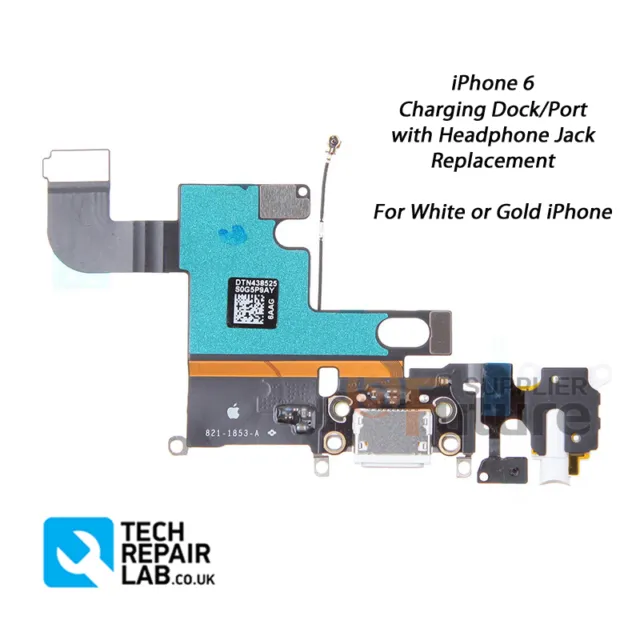 NEW Connector/Charging Dock/Port + Headphone Jack Repair FOR iPhone 6