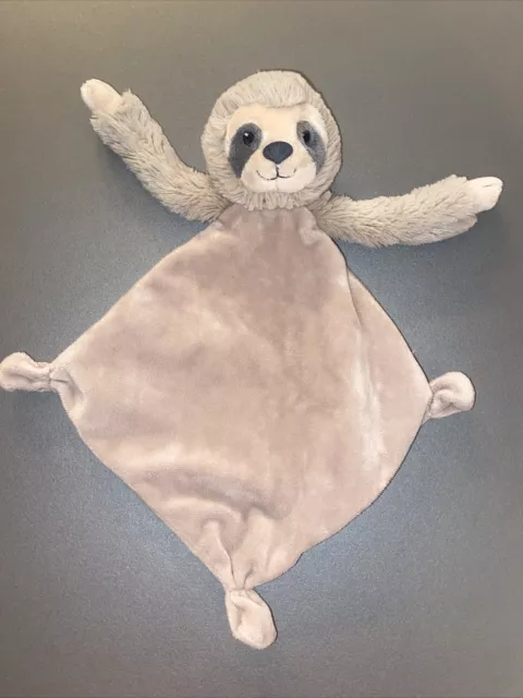 Doudou Paresseux Singe marron beige Tex