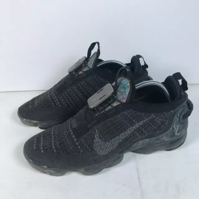 Nike Air VaporMax Flyknit Mens Sneakers 2020 Black Dark Gray CJ6740-002 Sz 10