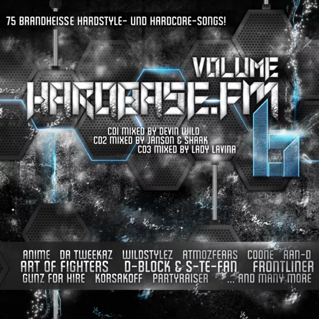 CD HardBase.FM Volume Six! von Various Artists 3CDs