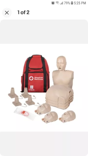 American Red Cross Prestan Ultra lite CPR Manikin w/ Feedback Training Kit
