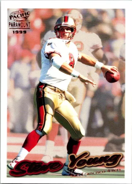 1999 Pacific Paramount #216 Steve Young near mint