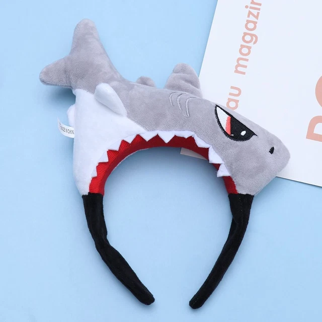 drôle. Bandeau féminin Bande de cheveux de requin Coiffure Foulard de requin