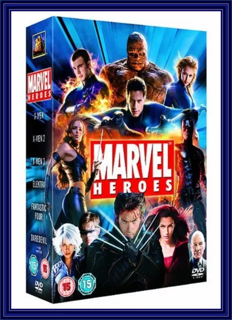 Marvel Heroes Collection - 6 Disc Dvd Box Set