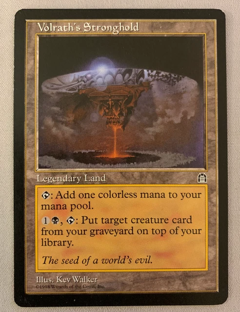 Volrath's Stronghold PLD (Reserved List MTG Magic Card)