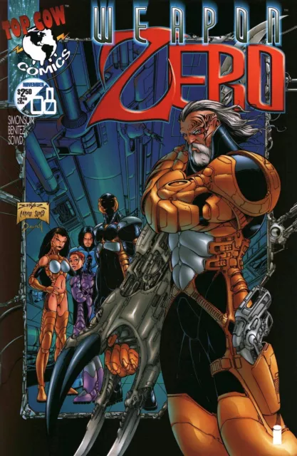 Top Cow/Image Comics Weapon Zero Comic Book Issue #8 (2nd Series, 1995)