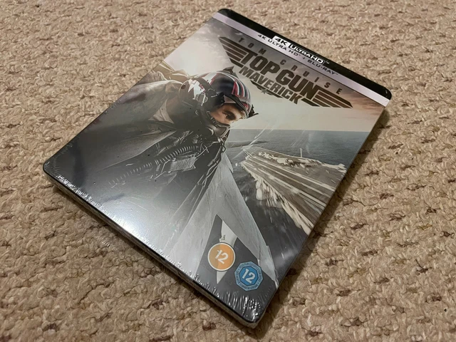 ***NEW & SEALED*** Top Gun Maverick 4K Ultra Hd Uhd + Blu-Ray Steelbook