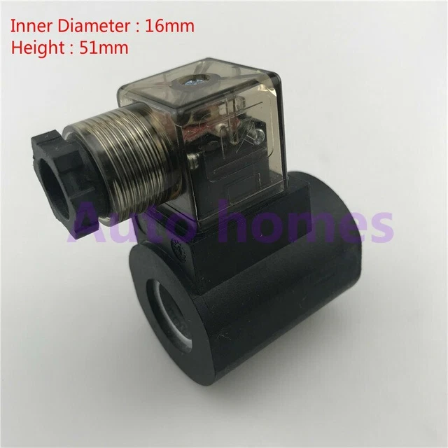CARTRIDGE VALVE HYDRAULIC Solenoid Valve Coil Inner Diameter 16mm