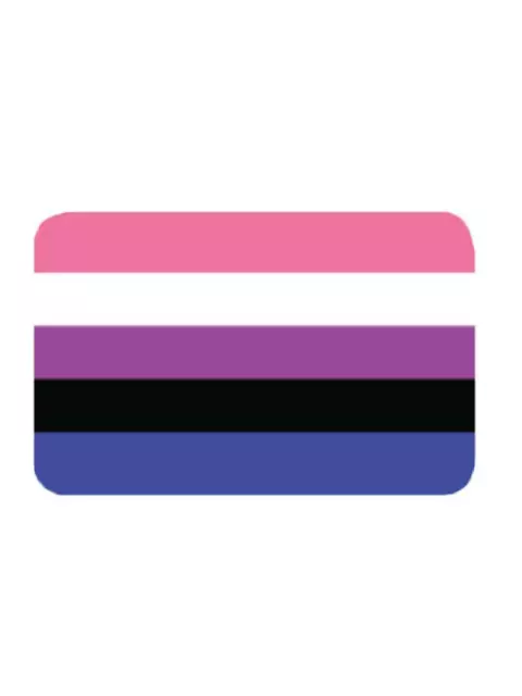 Gender Fluid Flag Mousepad Nouveau Top Arc en ciel Arc-en Rainbow Pride Gay-Prid