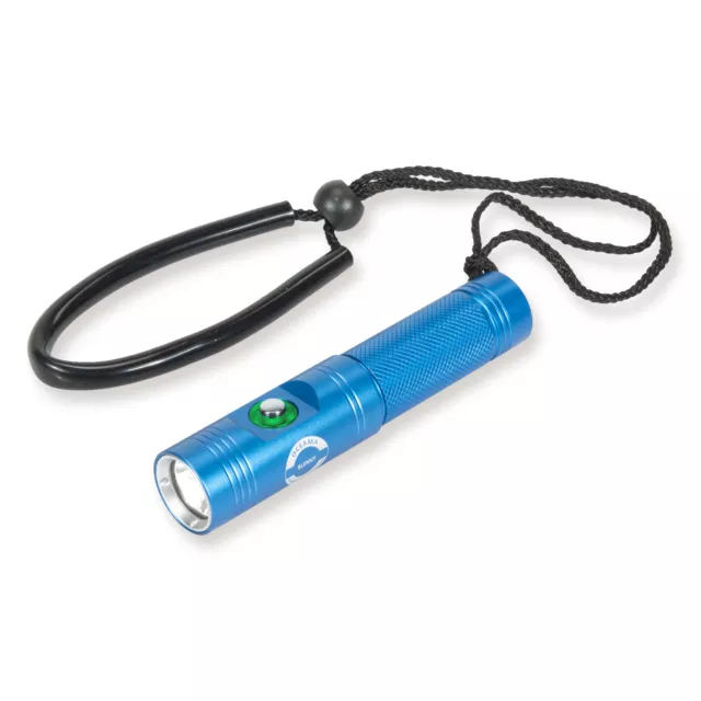 Oceama® Tauchlampe Blenny - 860 Lumen - blau