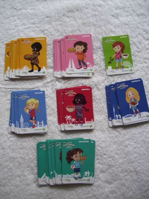 BN Woolworths World Explorers Collector Cards Choose The One You Want FREE POST