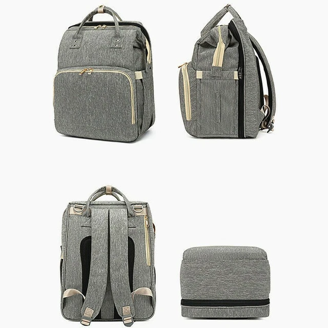 Diaper Changing Backpack Nappy Multi-Function Bags Waterproof Large Capacity