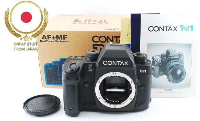 Rare ! [Almost Unused in Box] Contax N1 35mm SLR Film Camera Body From JAPAN