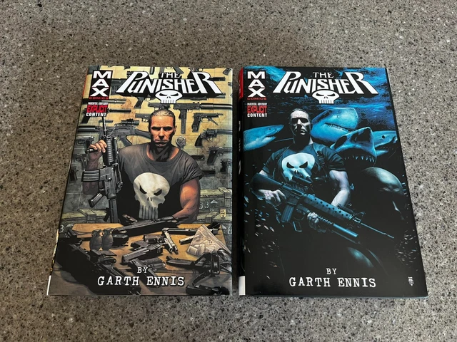 PUNISHER MAX by Garth Ennis Omnibus HC Vol 1 & 2