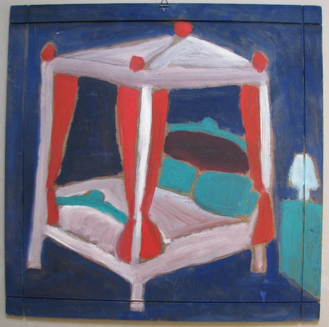 Davide BAROGGI (Locarno 1974) Nuovo Selvaggio MAI PIU' NON SC***RO' 50x50 2006