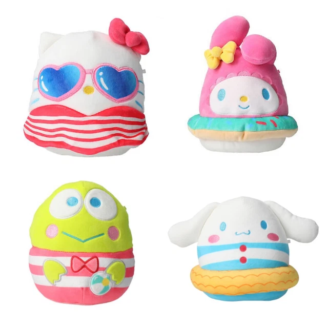 SANRIO SQUISHMALLOW SET Hello Kitty Cinnamoroll Kuromi & My Melody