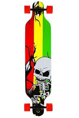 Bodyline Skull longboard tavola ampia multicolore teschio Bodyline 