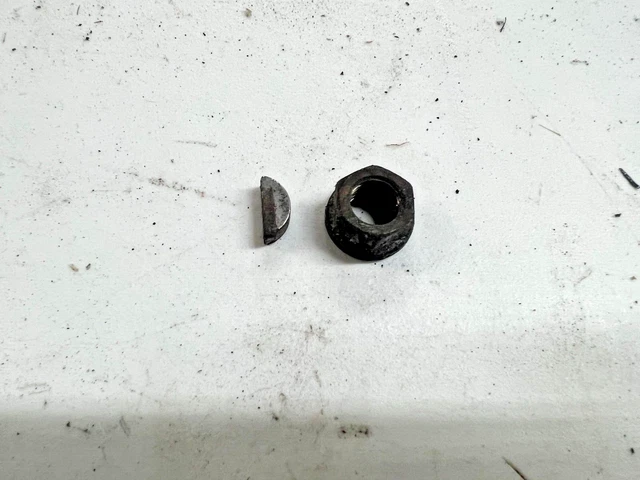 86-92 Toyora Mk3 Supra Power Steering Pump Pulley Nut Key Woodruff keyway