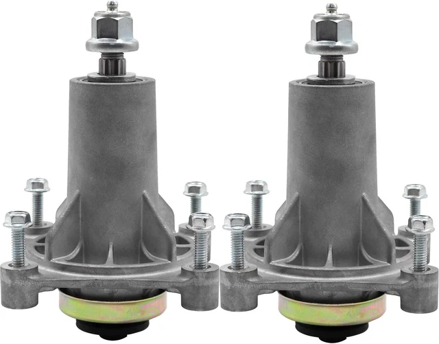 2 PACK! LAWN Mower Spindle 187292, for Husqvarna, Craftsman, Ariens
