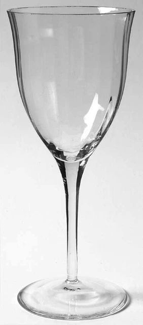 Gorham Crystal Laurin Platinum Water Goblet 167528