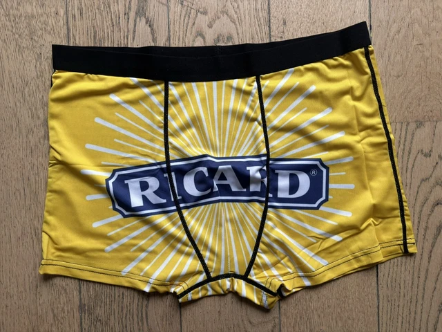 Short De Bain Ricard XXL - Bleu Ciel Logo Soleil Et Pétanque - Thème Boisson - Neuf