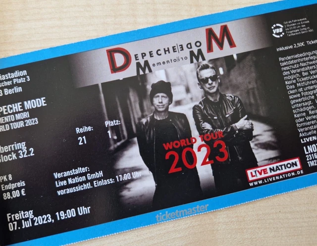 depeche mode tickets 07.07. berlin 2023