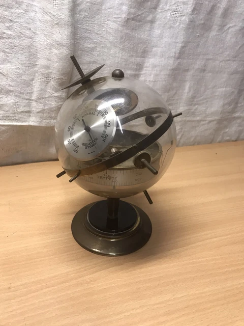 BAROMETRE MOUVEMENT LUFFT Ancienne Station Meteo Barometer EUR 59,00 - FR