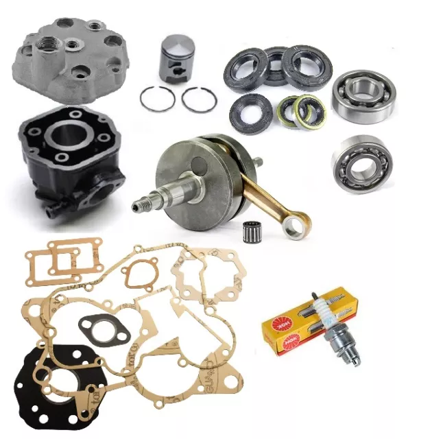 Pack moteur cylindre Culasse  vilebrequin DERBI SENDA DRD SM GPR ENDURO 50 Euro2