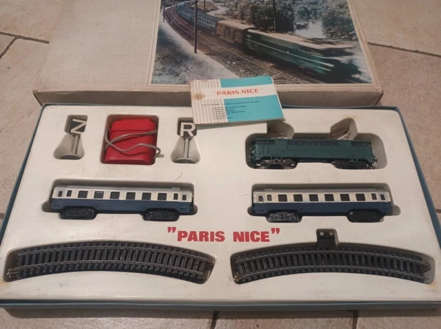 TRAIN ELECTRIQUE GEGE MISTRAL COFFRET n° 6 PARIS TOULOUSE transfo loco TRAIN ELECTRIQUE GEGE MISTRAL COFFRET n° 6 PARIS TOULOUSE transfo loco