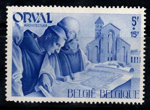 Belgique 1941 Mi. 579 Neuf ** 100% Abbaye