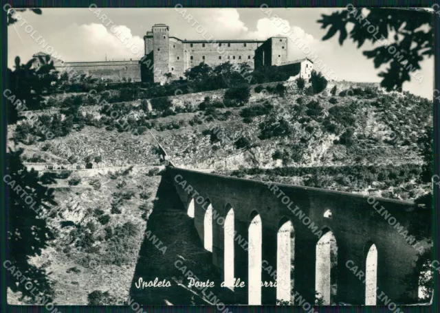 Perugia Spoleto FG Foto cartolina KB4884